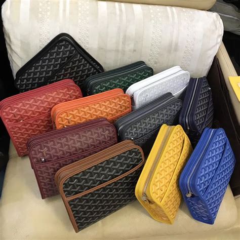 goyard clutch men's|Goyard clutch bag price.